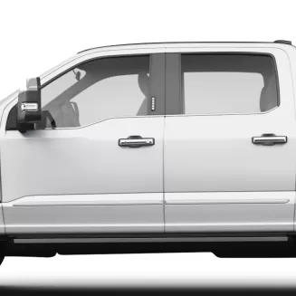 Ford F-250/F-350 SuperCrew (4 Full Size Doors) Painted Body Side Moldings 2023 - 2026