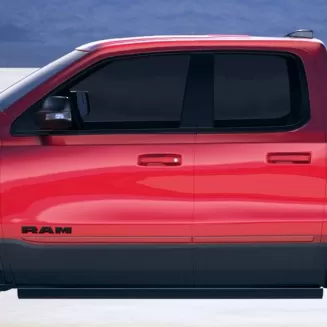 Ram 1500 Quad Cab Painted Body Side Moldings 2019 - 2026