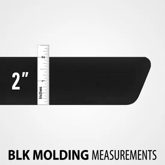  Kia Soul Black Side Molding 2014 - 2019 / BLK-SOUL14