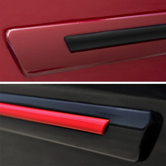  Ford F-150 SuperCrew Painted Moldings with a Color Insert 2015 - 2025 / CI-F15015-SCC