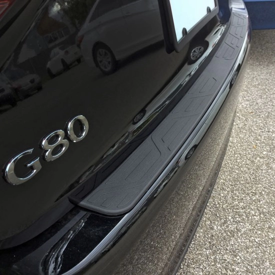  Genesis G80 Rear Bumper Protector 2015 - 2020 / RBP-006