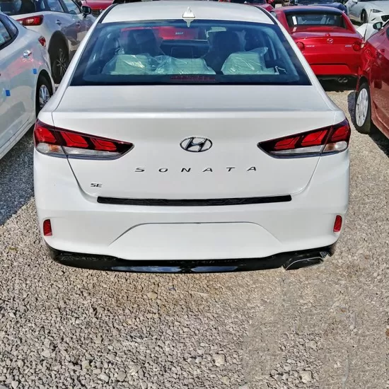 Torox Chrome Plated Lower Rear Bumper Trim Covers For Hyundai Sonata 2015-2017 (Pair, Left & Right)