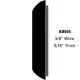 Body Side Molding and Wheel Well Trim; 50' Roll - 5/8” Wide, 1/8” Thick / AB65050-R
