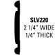 Classic Chevrolet Silverado Factory Match Molding; 34' Roll - 2 1/4” Wide, 1/4” Thick / SLV22034-S