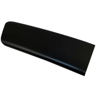 Universal Body Side Molding Trim with Finished Ends - 1 7/8” Wide - 2 x 7 Ft Pieces - Black