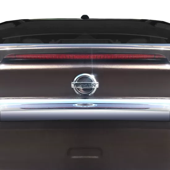 thumbnail image 2 of Fit For NISSAN Maxima 2016-2023 Trunk Premium Spoiler Painted Black With Light 2 of 5