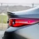  Mazda 3 Sedan Custom Style Flush Mount Rear Deck Spoiler 2019 - 2025 / MAZDA3-19-FM