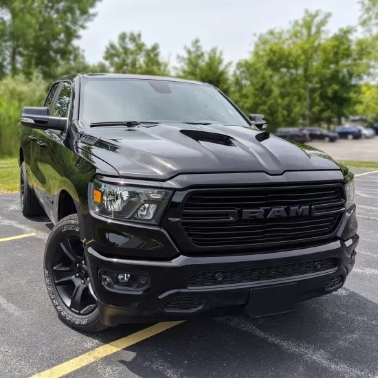  Ram 1500 Painted Functional Ram Air Hood 2019 - 2026 / RAHRAM19