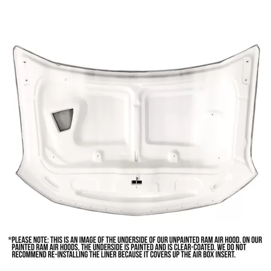  Chevrolet Silverado 1500 Painted Functional Ram Air Hood 2019 - 2025 / RAHSIL19