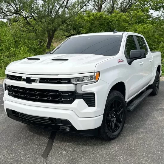  Chevrolet Silverado 1500 Painted Functional Ram Air Hood 2019 - 2025 / RAHSIL19
