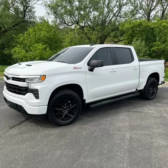 Chevrolet Silverado 1500 Painted Functional Ram Air Hood 2019 - 2025 / RAHSIL19