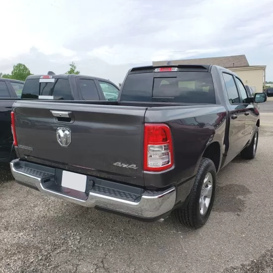  Ram 1500 Crew Cab Matte Black Truck Cab Spoiler 2019 - 2025 / EGR982959