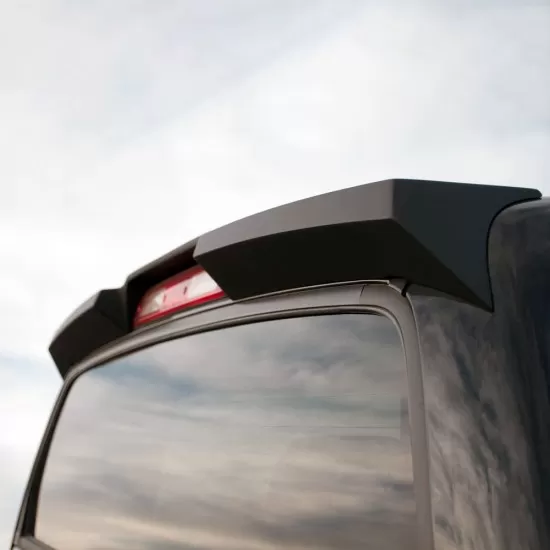Toyota Tundra CrewMax Matte Black Truck Cab Spoiler 2014 - 2021