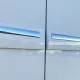 Lincoln MKX Painted Body Side Moldings with Chrome Inserts 2007 - 2015