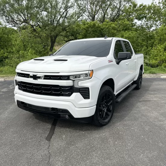  Chevrolet Silverado 1500 Painted Functional Ram Air Hood 2019 - 2025 / RAHSIL19