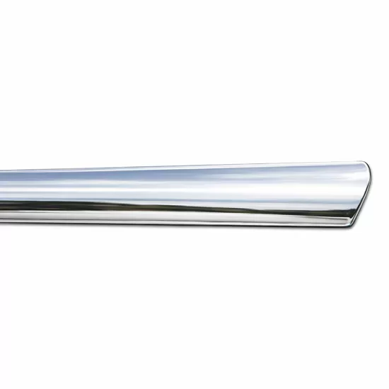 Universal Chrome Body Side Molding Trim with Angled Ends - 1” Wide - 2 x 7 Ft Pieces