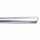 Universal Chrome Body Side Molding Trim with Angled Ends - 1” Wide - 2 x 7 Ft Pieces