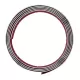 Universal Chrome Body Side Molding Trim - 14 Ft Roll - 1” Wide