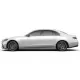 Mercedes-Benz S-Class Painted Body Side Moldings with Chrome Inserts 2021 - 2024