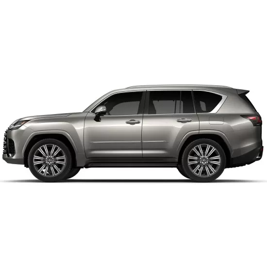 Lexus LX Painted Body Side Moldings with Chrome Inserts 2022 - 2026