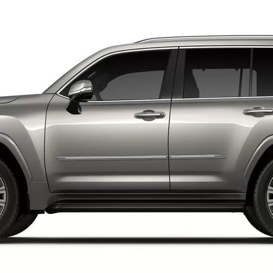 Lexus LX Painted Body Side Moldings with Chrome Inserts 2022 - 2026