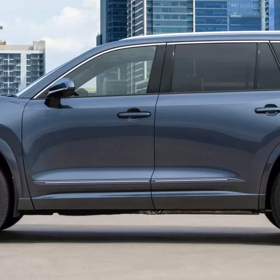 Lexus TX Painted Body Side Moldings with Chrome Inserts 2024 - 2026