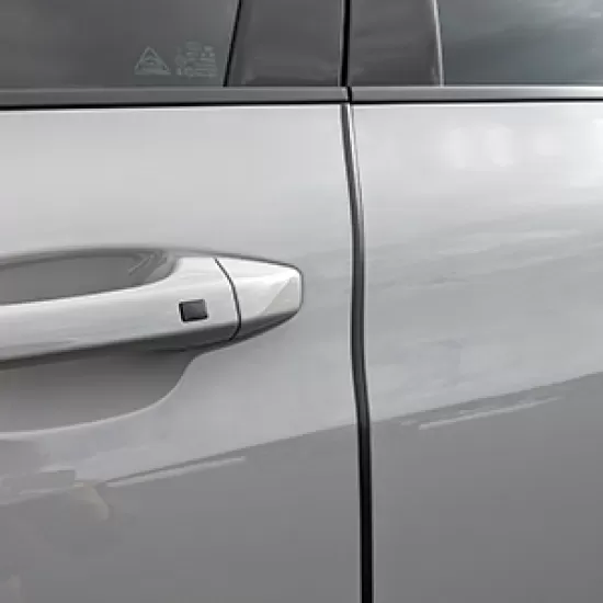 U-Shape Car Door Edge Protector Guard Flexible Trim - 18 Ft Roll - 1/4” Wide - Black