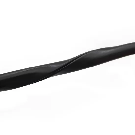 U-Shape Car Door Edge Protector Guard Flexible Trim - 18 Ft Roll - 1/4” Wide - Black