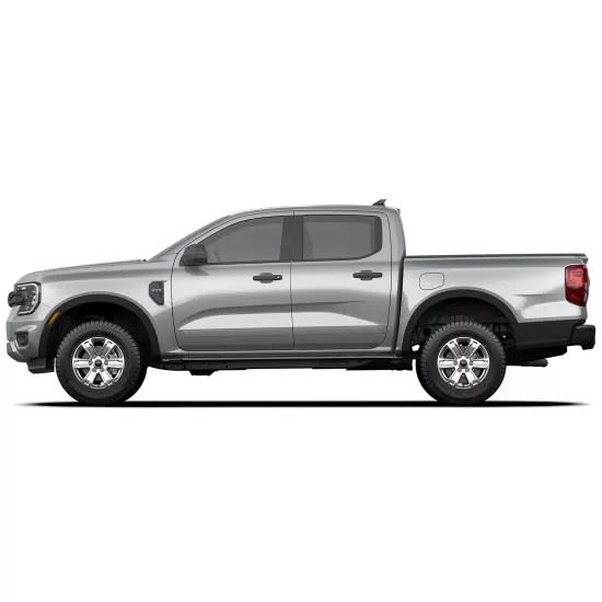 Ford Ranger Super Crew Cab Painted Body Side Moldings 2024 - 2025