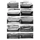 Chevrolet Volt Chrome Body Side Moldings 2011 - 2019