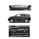 Honda CR-V Painted Body Side Moldings 2007 - 2011